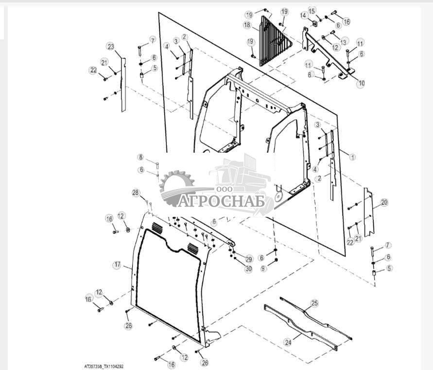 Рама решетки 